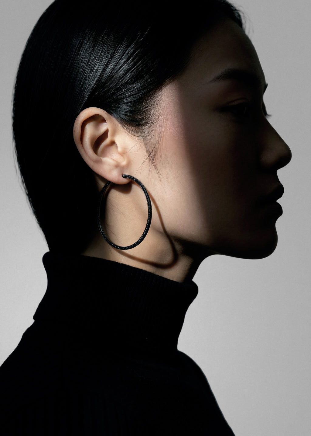 'C' pair of hoops large