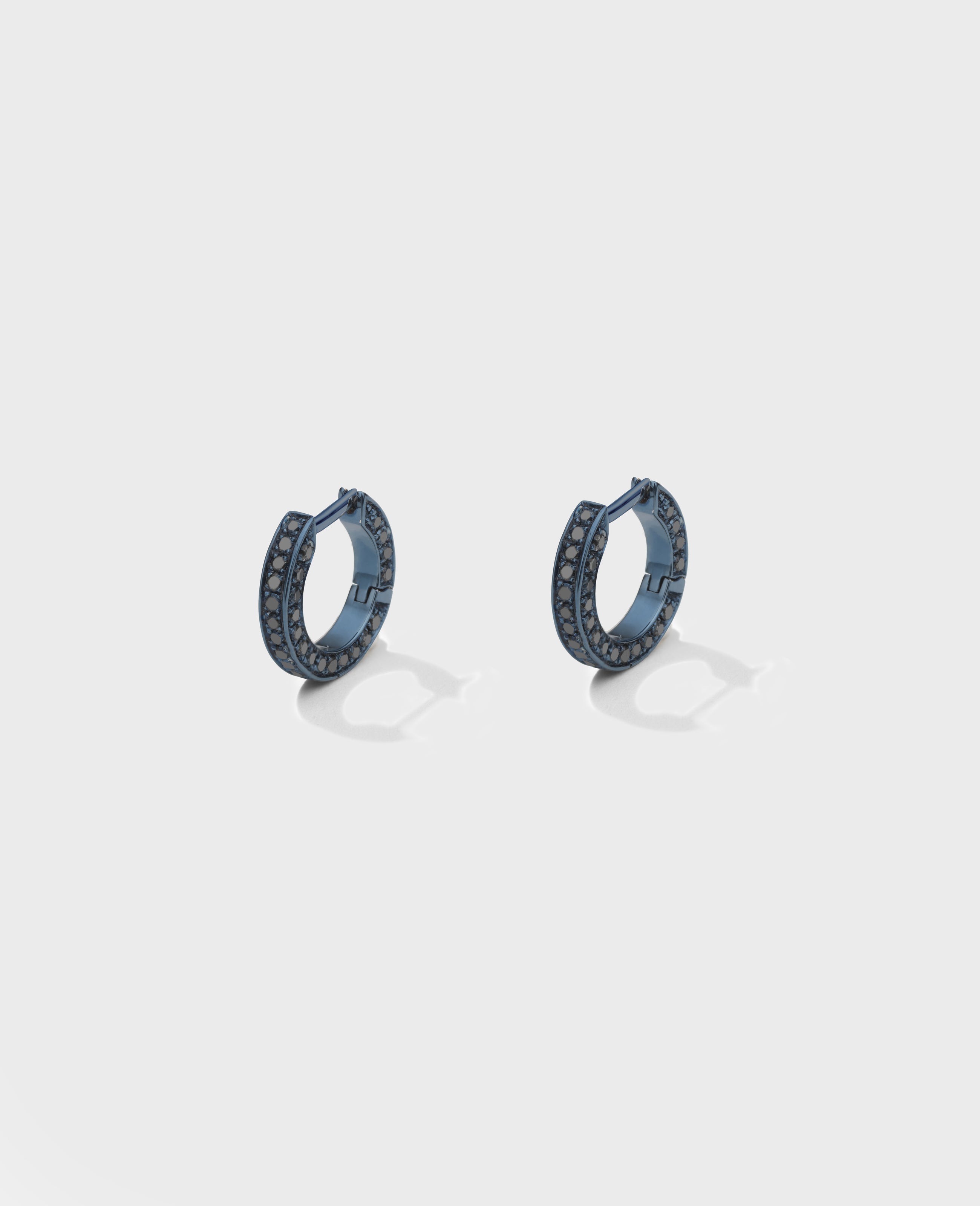 'C' pair of hoops small - Dauphin
