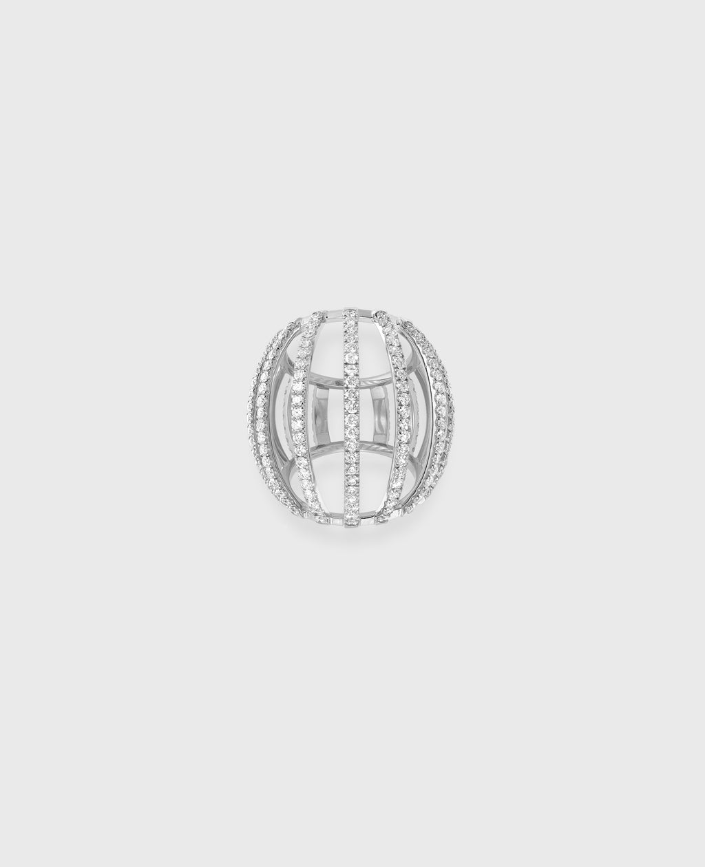 Collection I ring White Gold