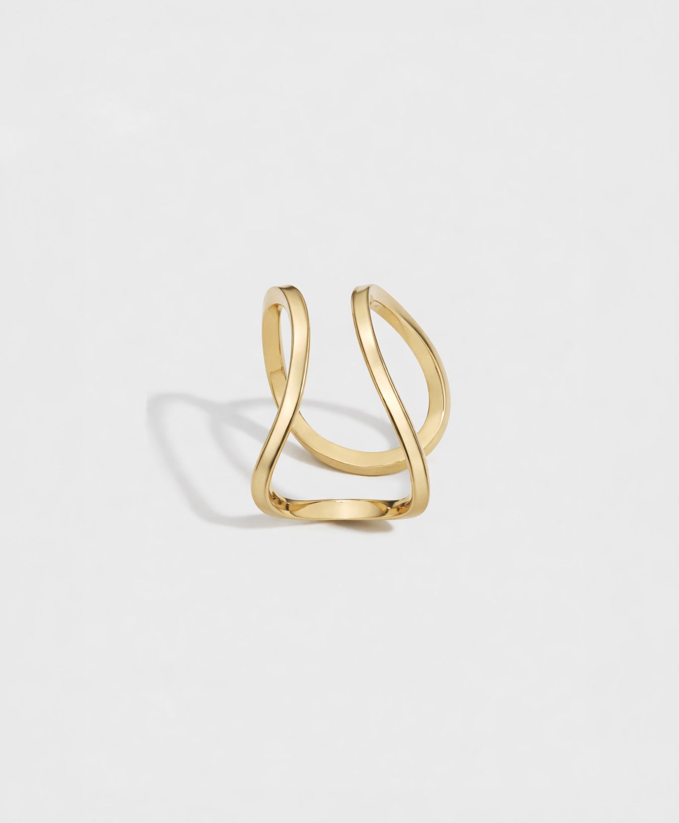 Serpentine ring small - view 2 - Dauphin