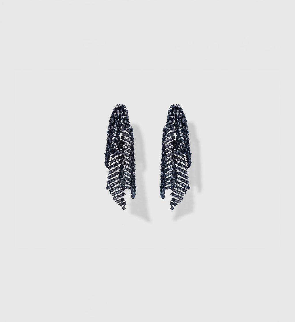 Fluid earrings small - view 4 - Dauphin