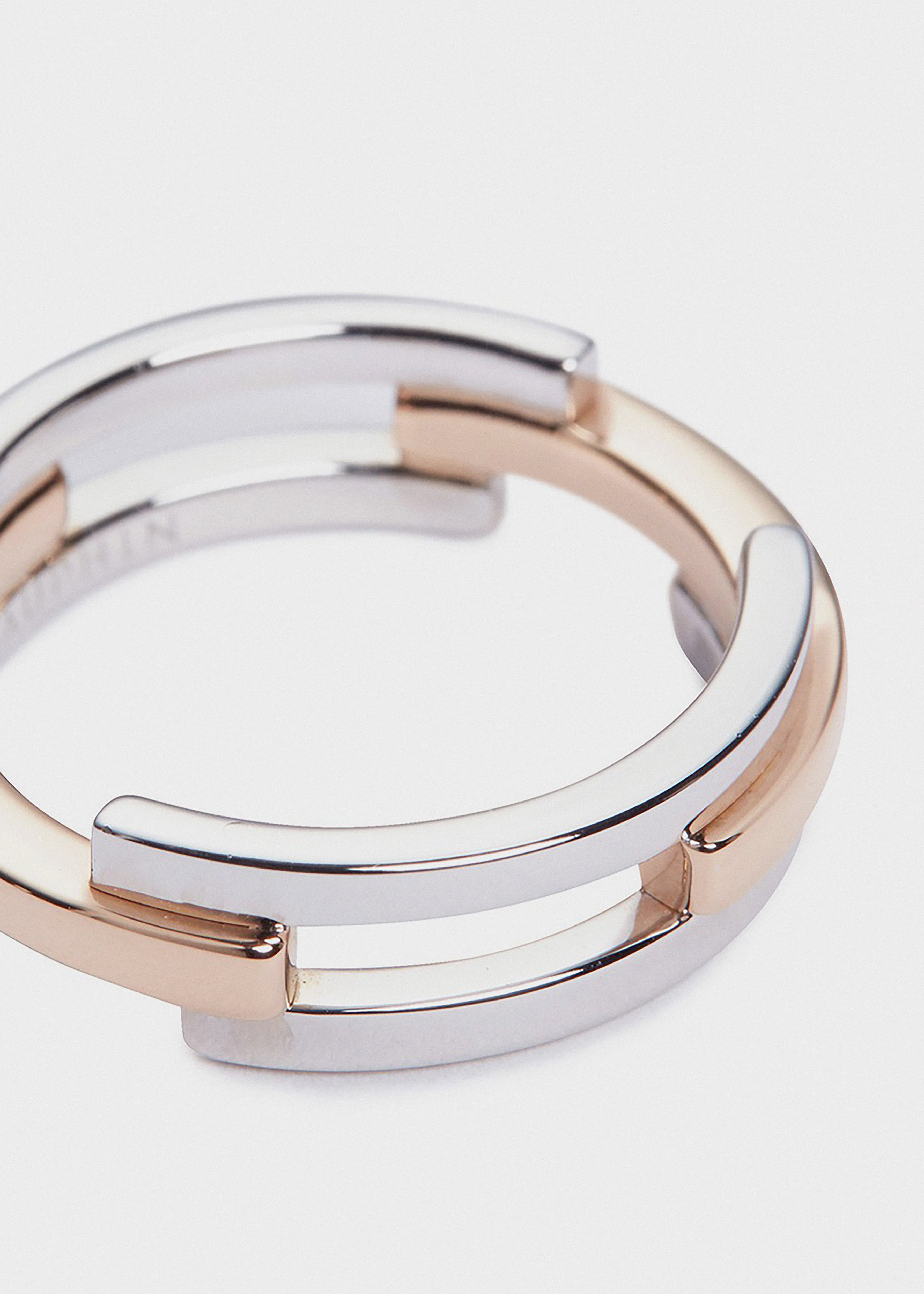 Volume ring Yellow Gold