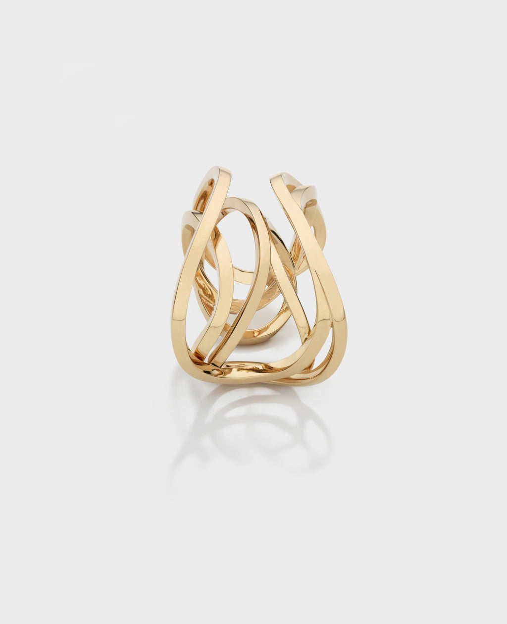 Serpentine ring large - view 3 - Dauphin