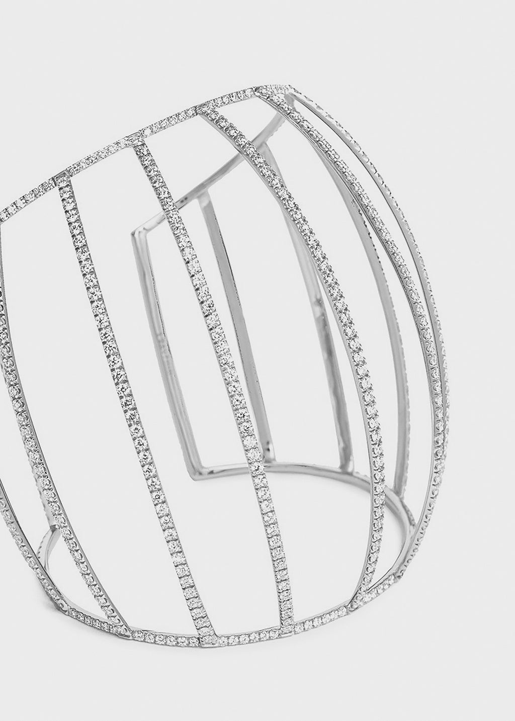 Collection I cuff White Gold