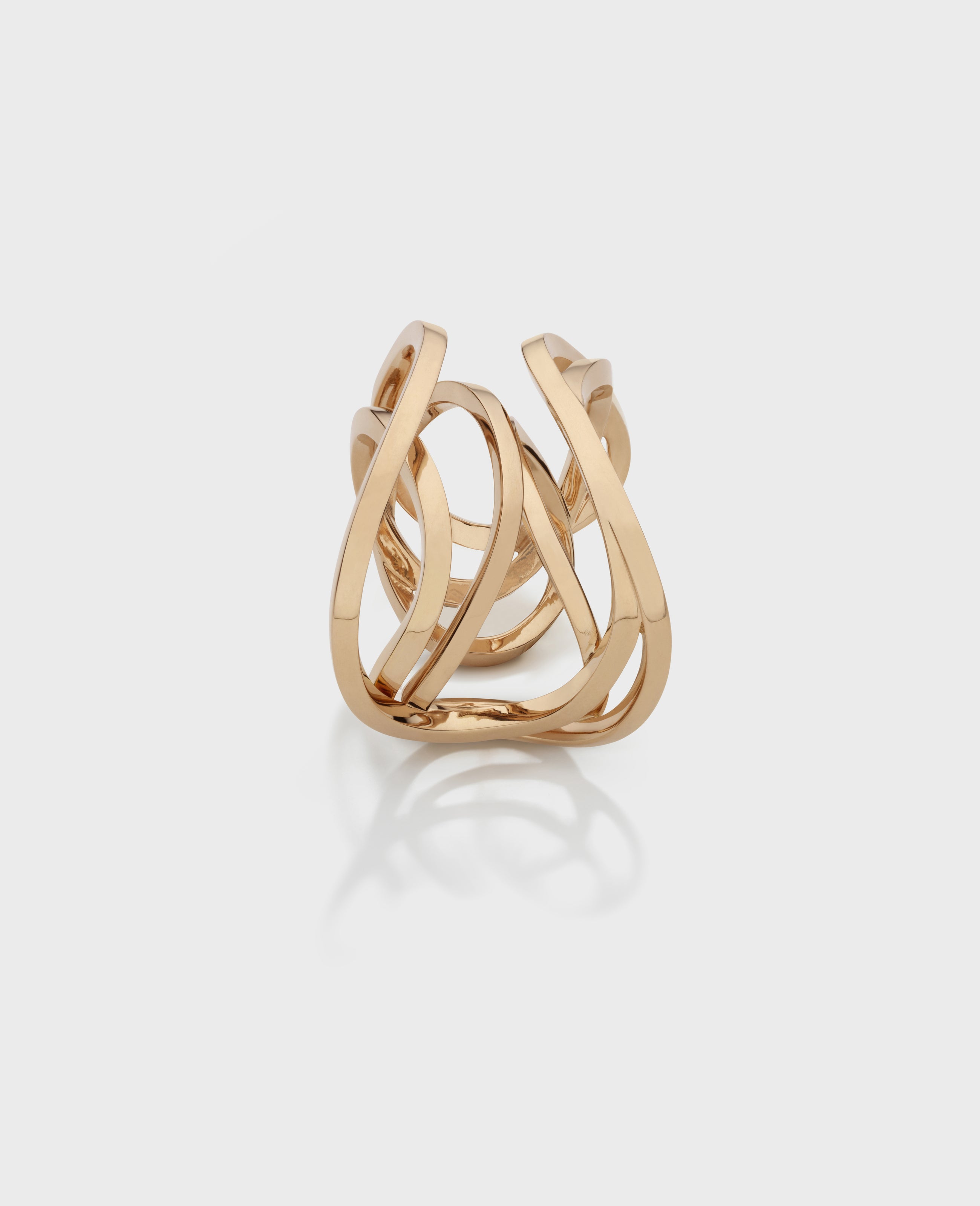 Serpentine ring large - view 6 - Dauphin