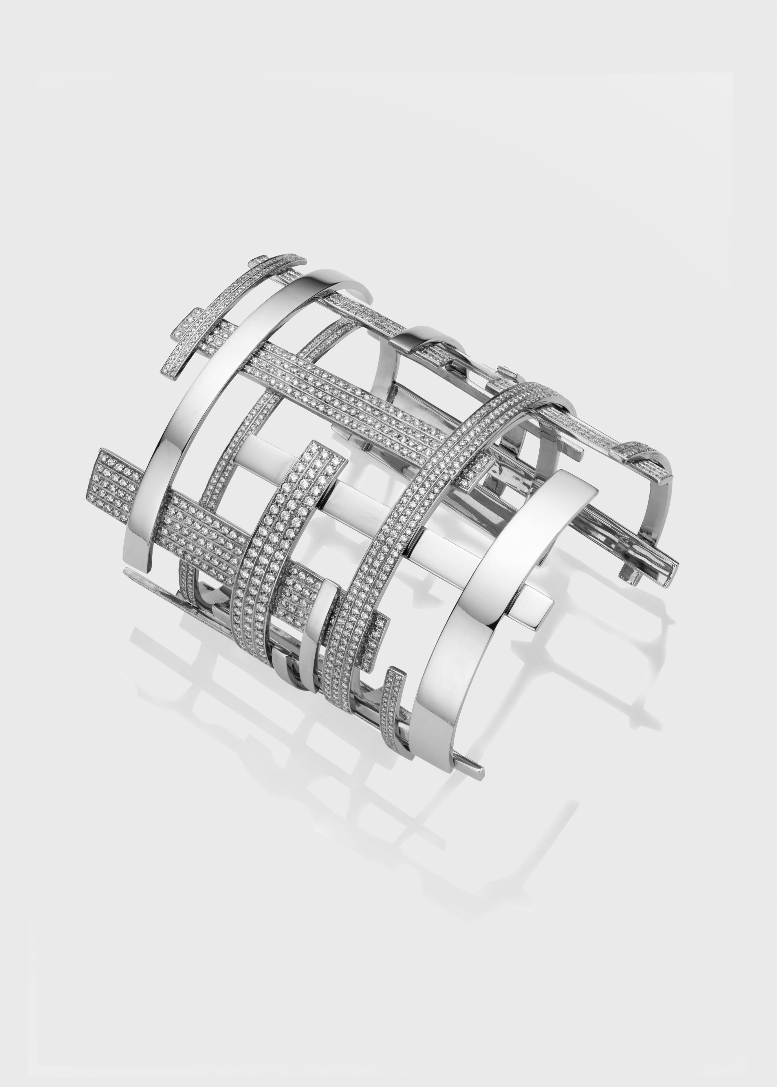 Collection II cuff White Gold
