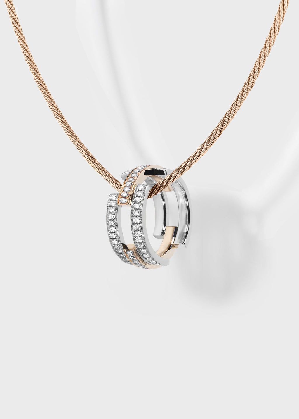 Volume pendant 3 rows - view 3 - Dauphin