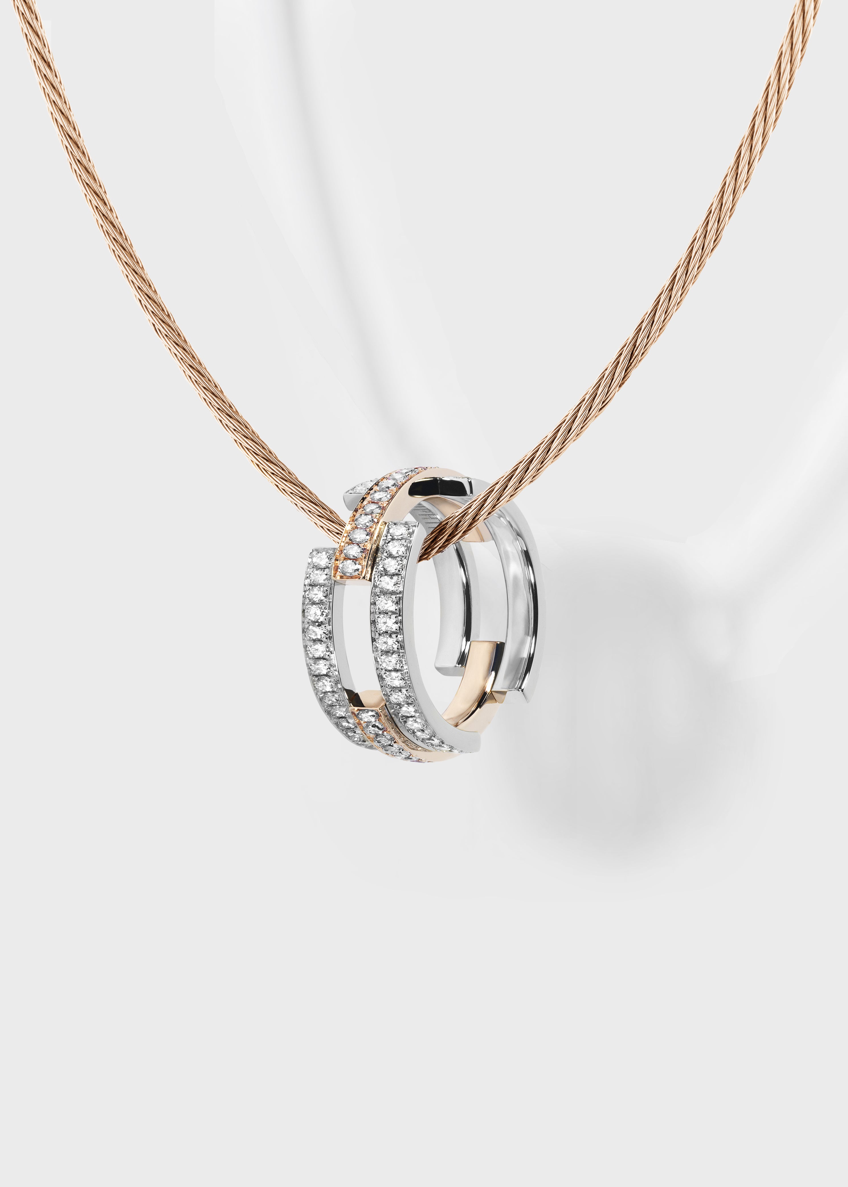 Volume pendant 3 rows - view 3 - Dauphin