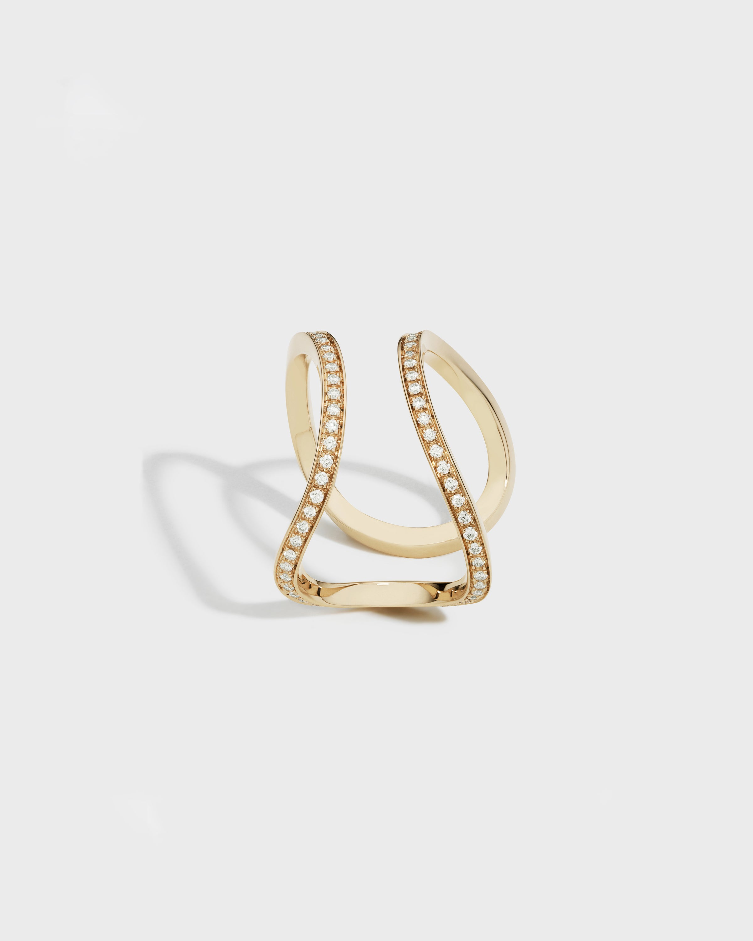 Serpentine ring small - view 3 - Dauphin