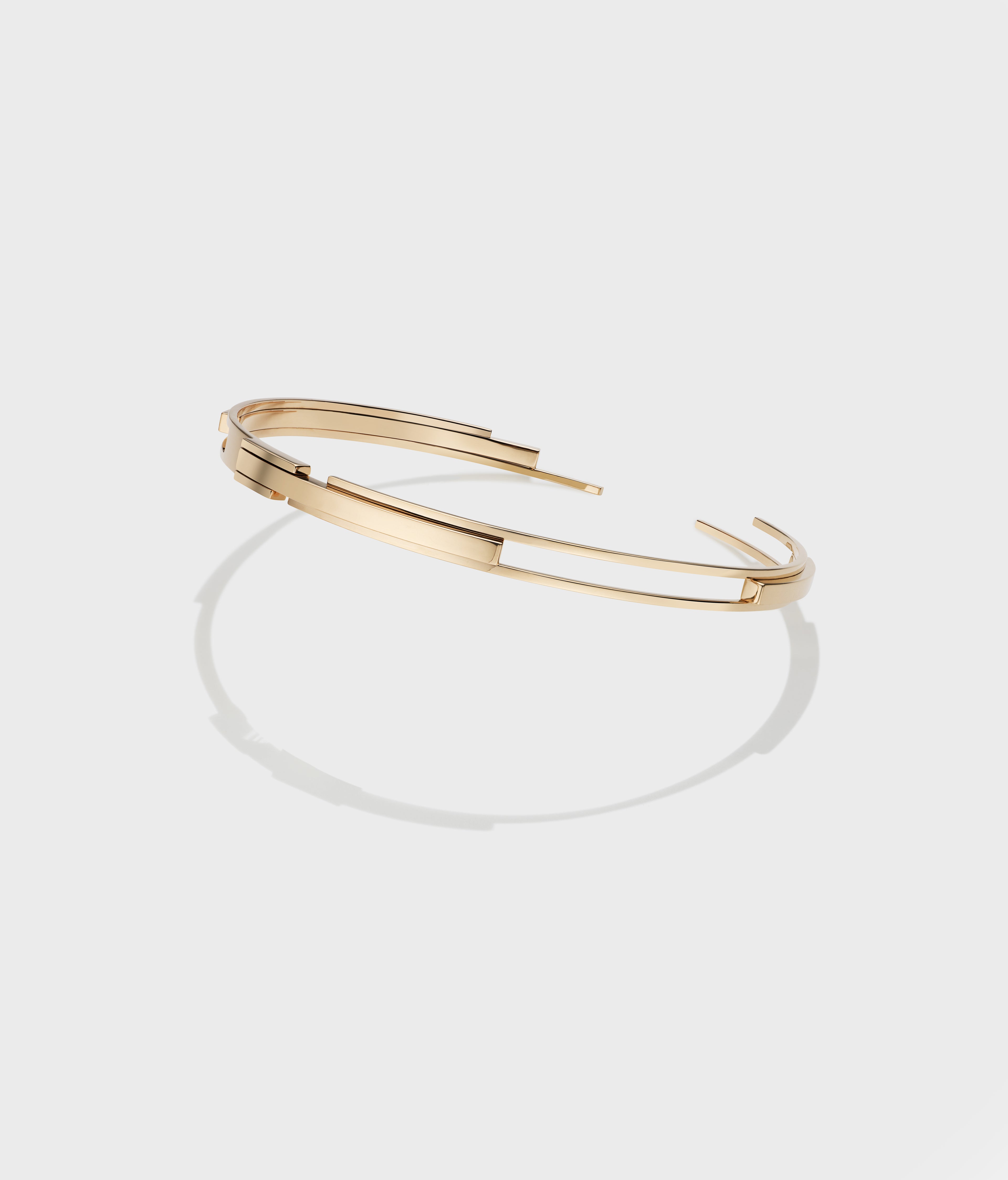 Volume pendant Yellow Gold