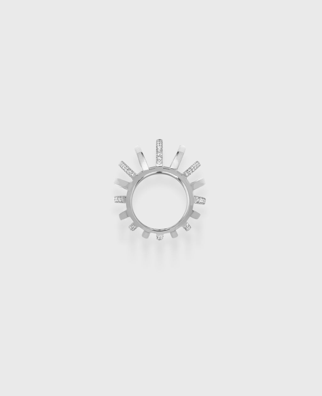 Collection I ring White Gold