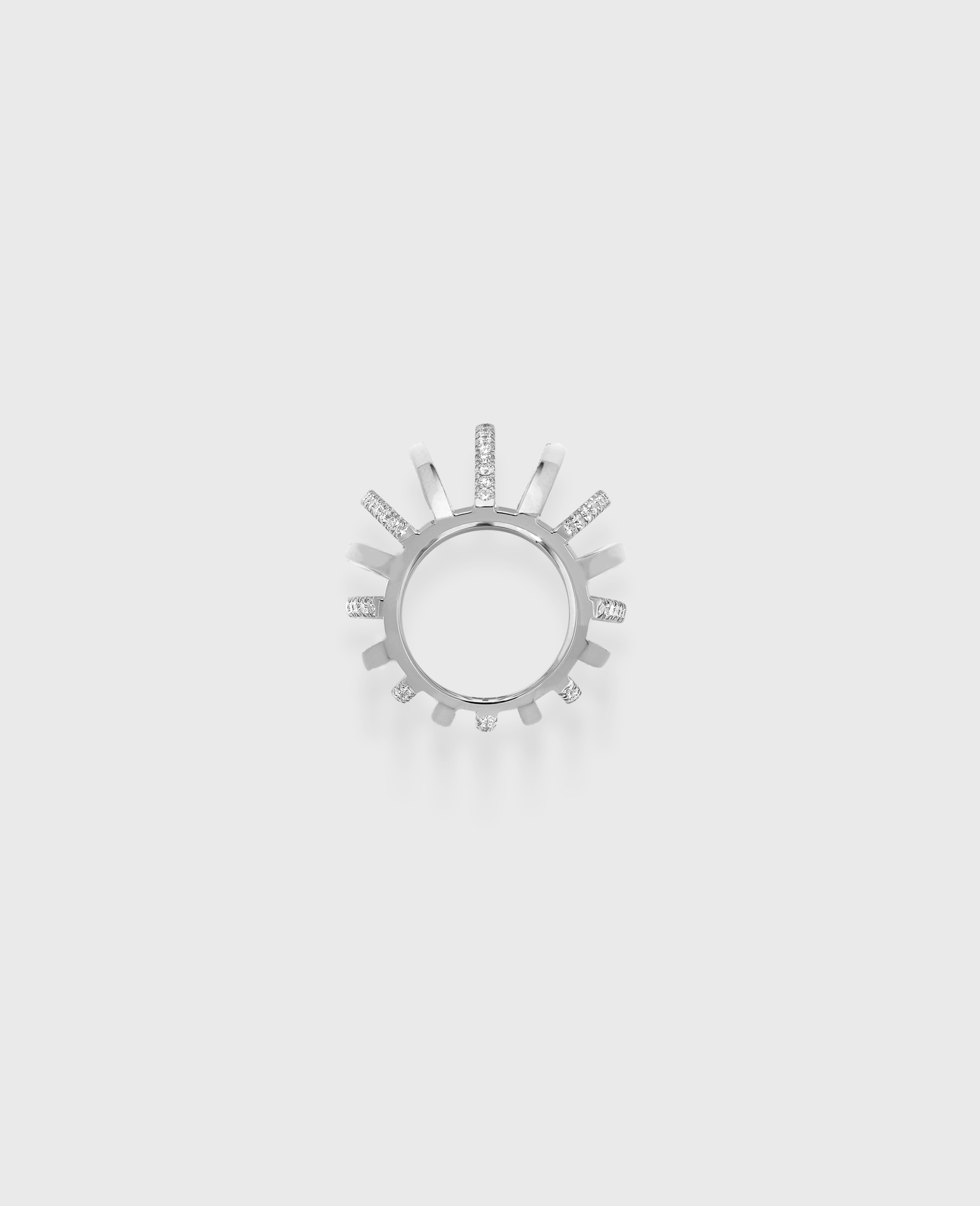 Collection I ring White Gold