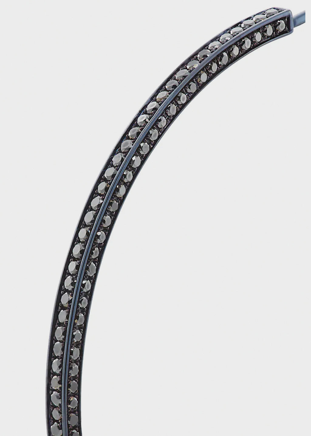 'C' pair of hoops large - view 3 - Dauphin