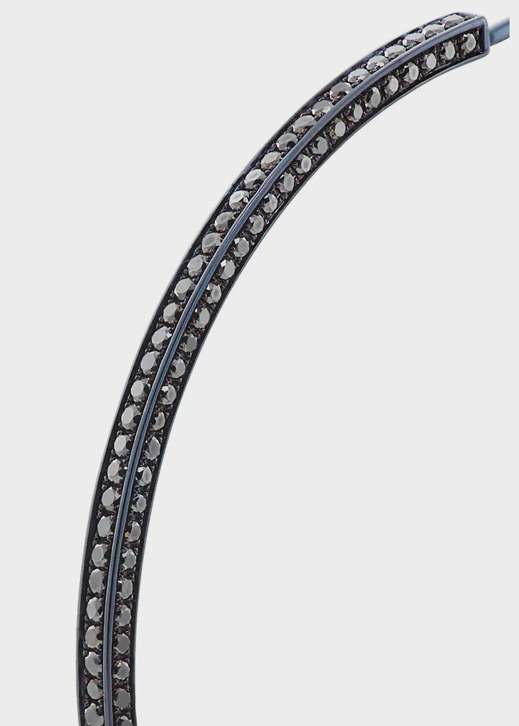 'C' pair of hoops large - view 3 - Dauphin