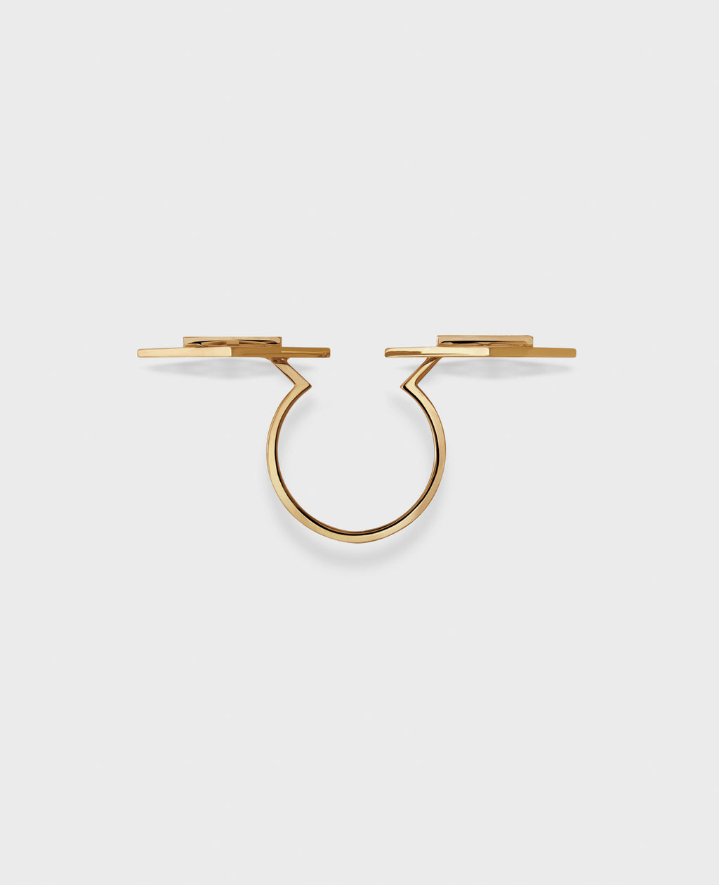 Collection I double ring - view 3 - Dauphin