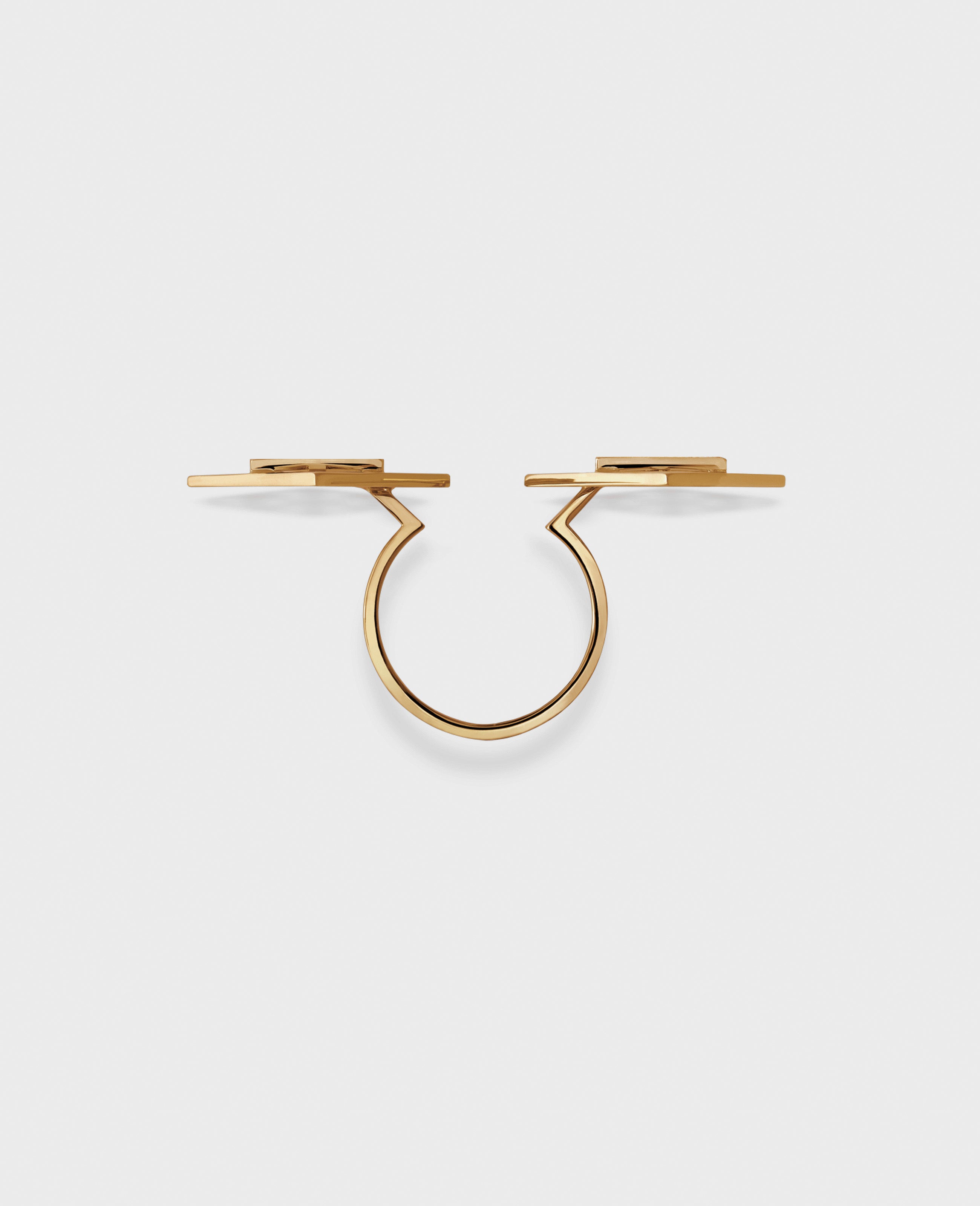 Collection I double ring - view 3 - Dauphin