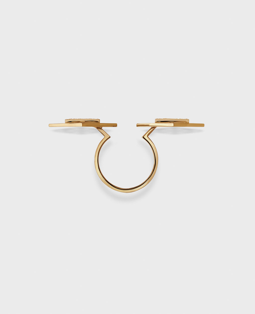 Collection I double ring - view 2 - Dauphin