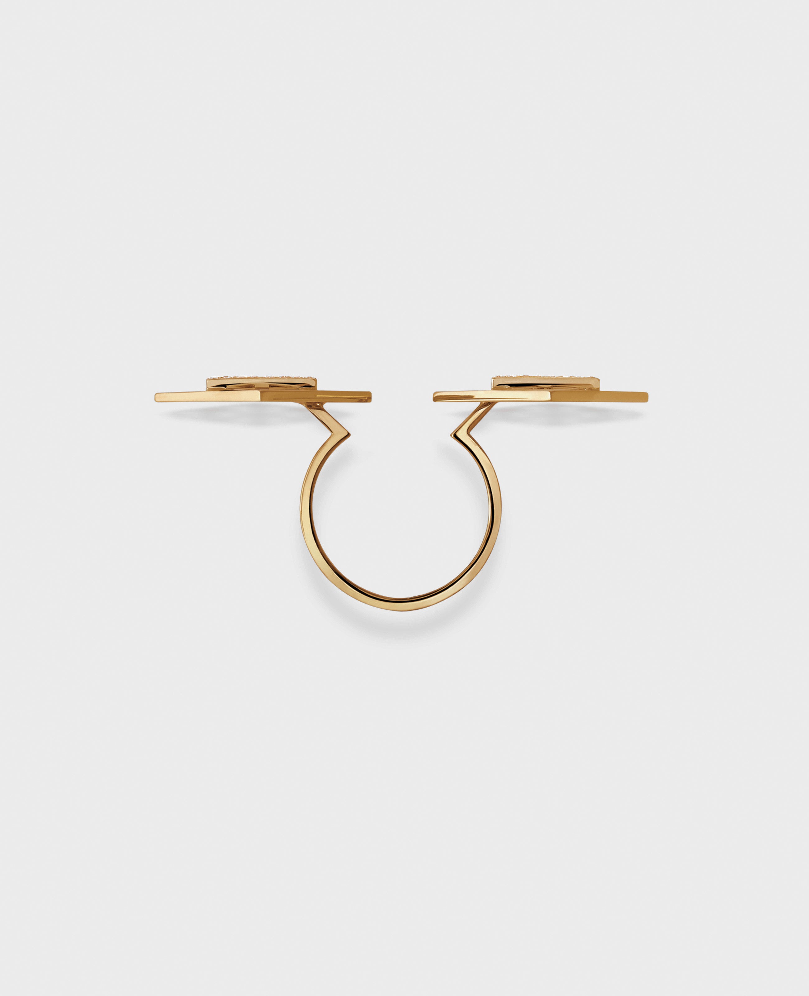 Collection I double ring - view 2 - Dauphin