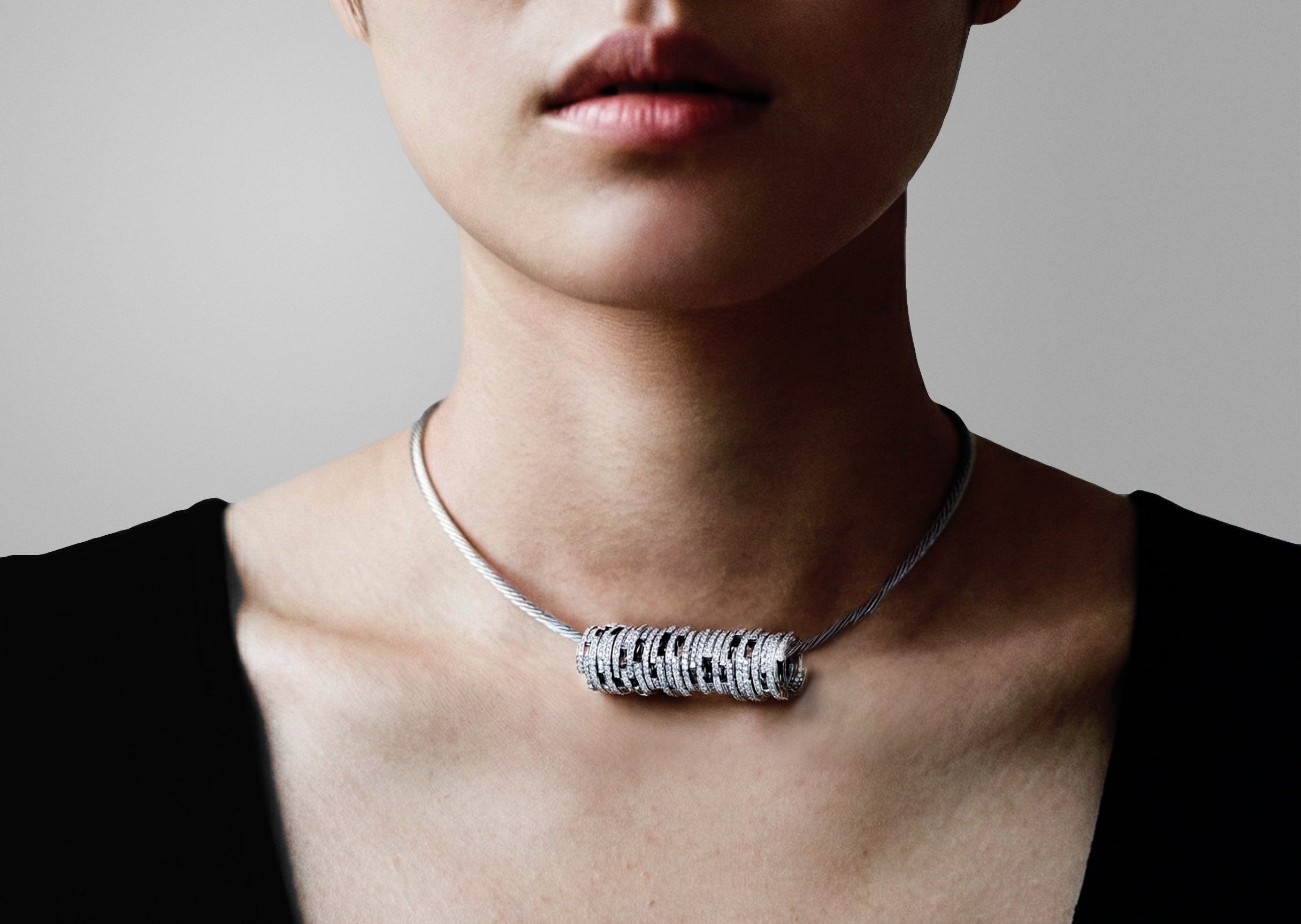 Volume pendant 27 rows