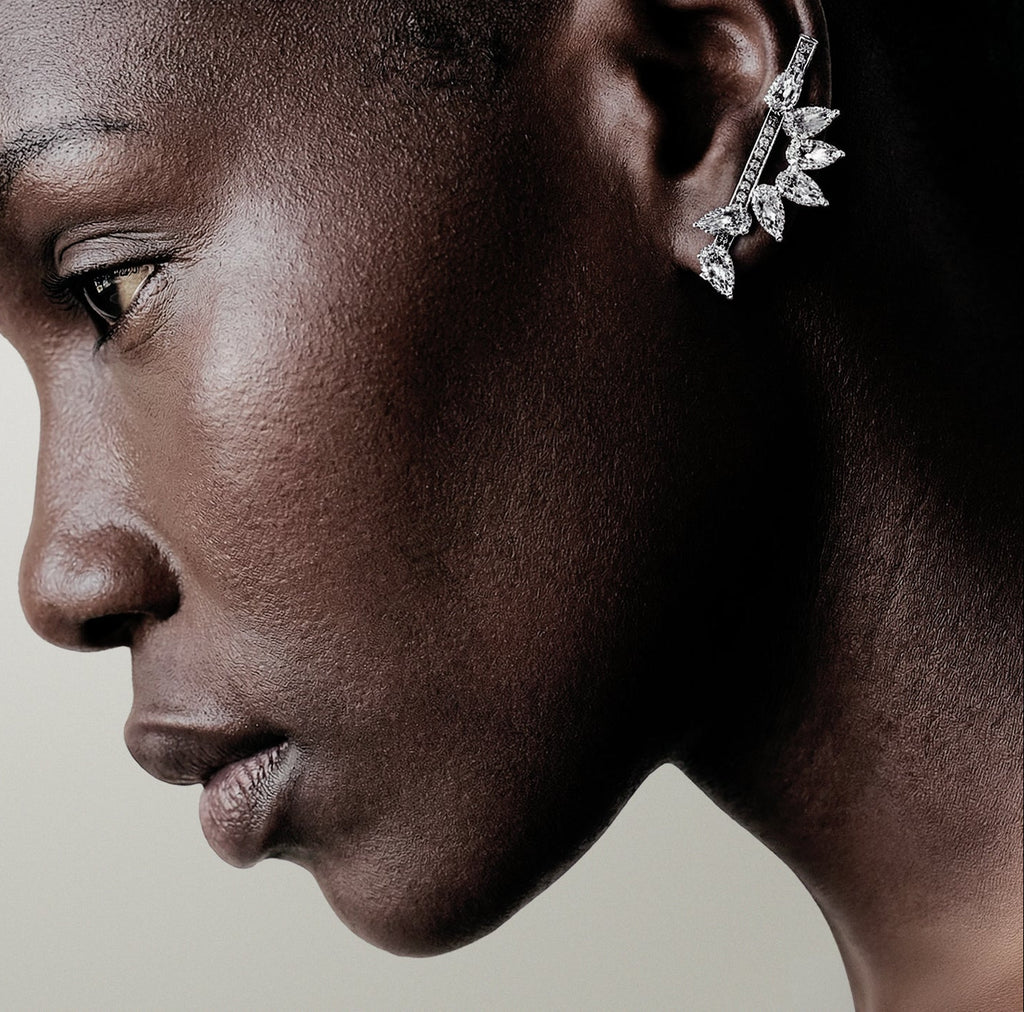 Disruptive pair of earrings