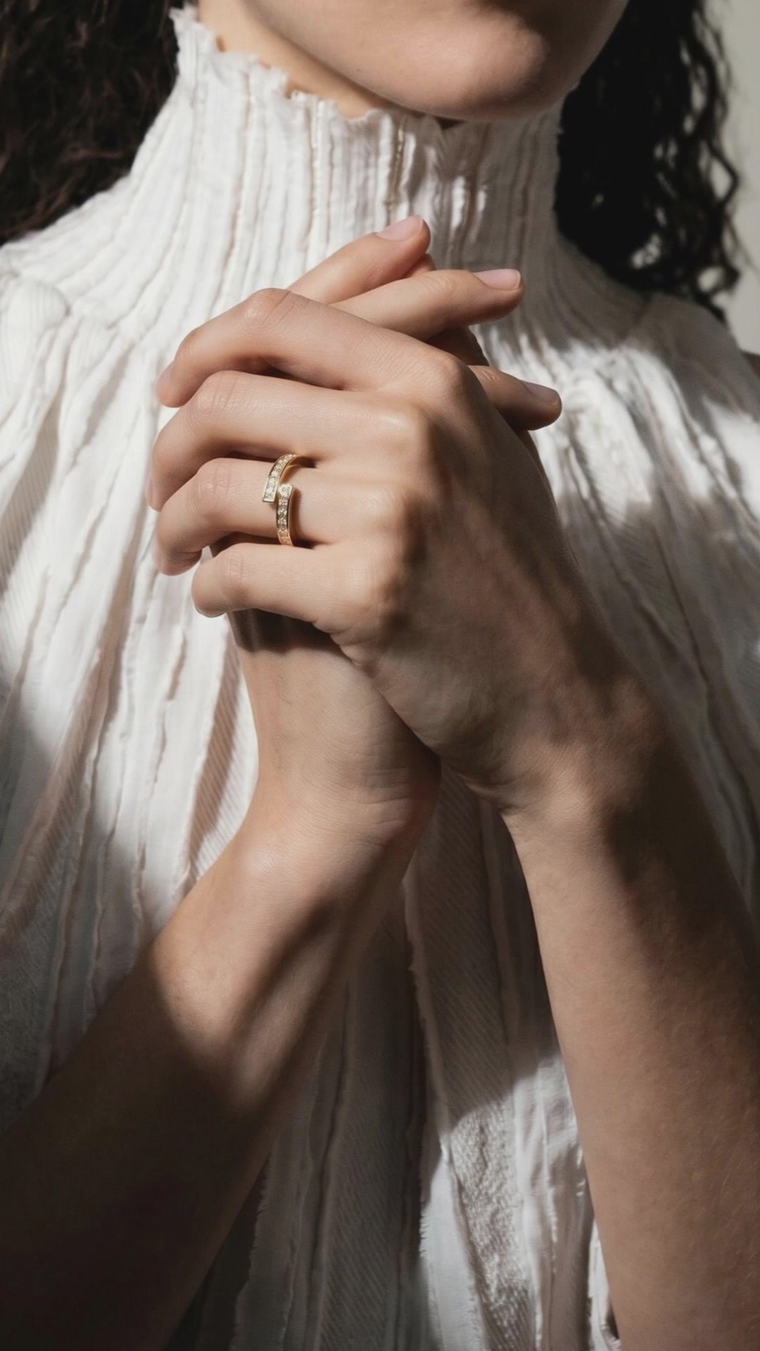'C' ring 2 rows