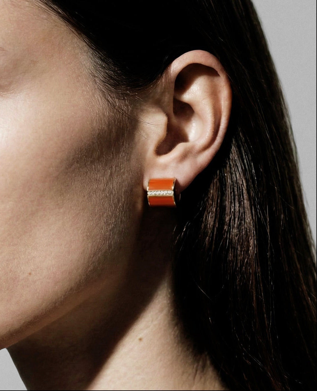 Monument pair of earrings large